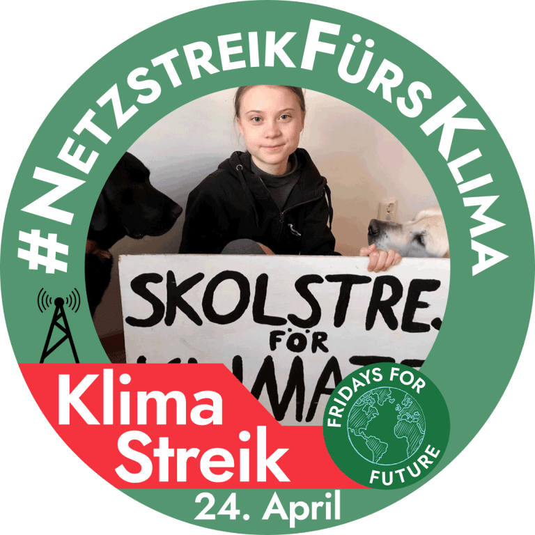 #NetzstreikFürsKlima – Jetzt online mitstreiken!