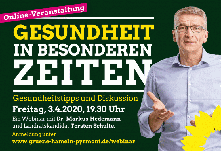 Online-Veranstaltung am 3. April um 19.30 Uhr