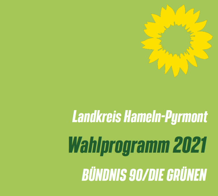 Unser Wahlprogramm für den Landkreis Hameln-Pyrmont 2021