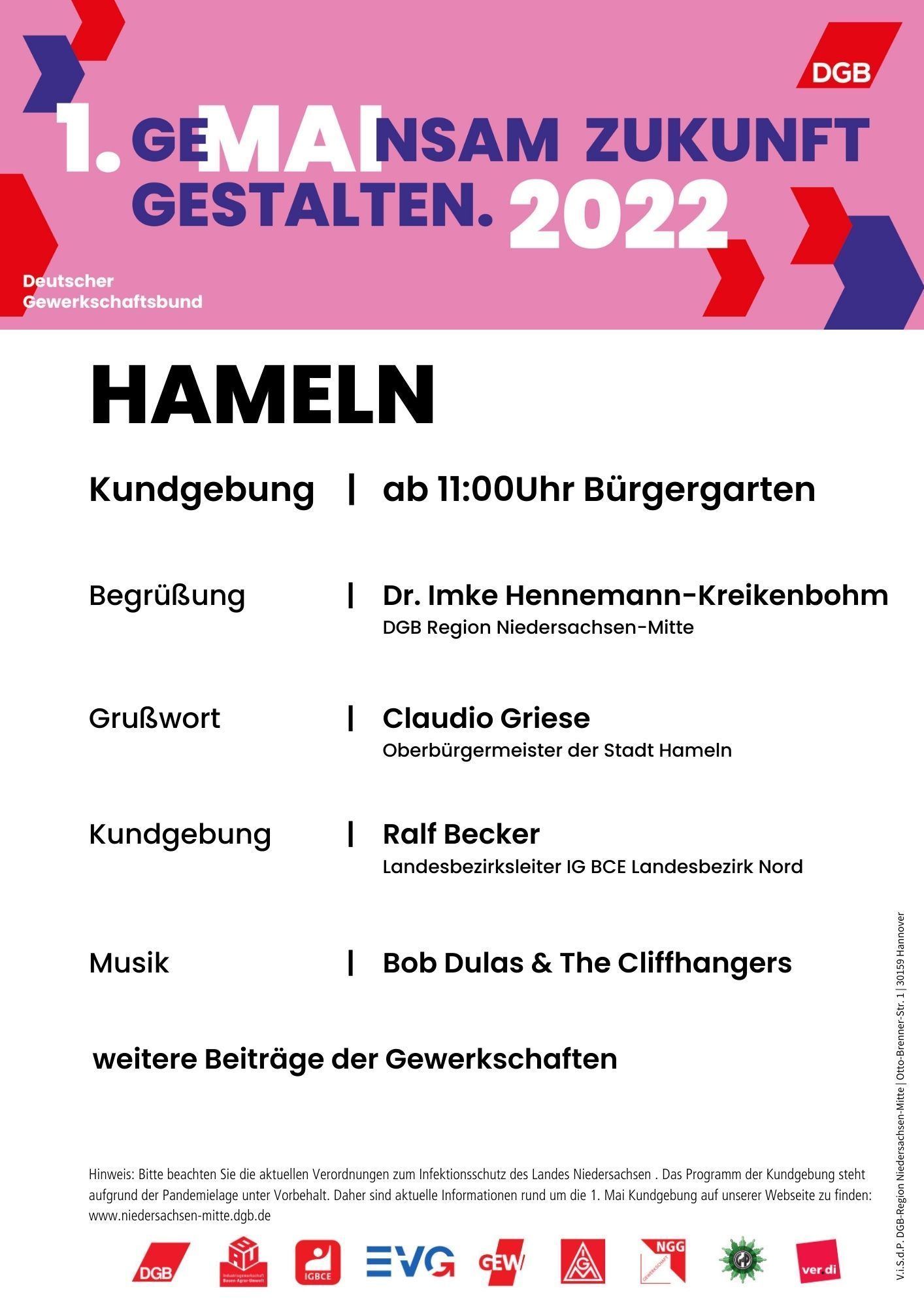 DGB Kundgebung in Hameln
