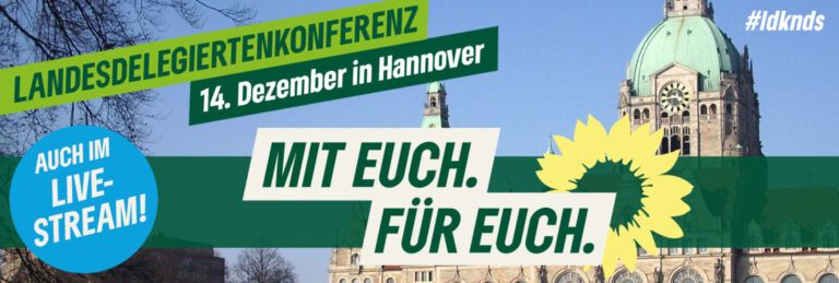 GRÜNE Niedersachsen wählen Spitzenduo für den Bundeswahlkampf