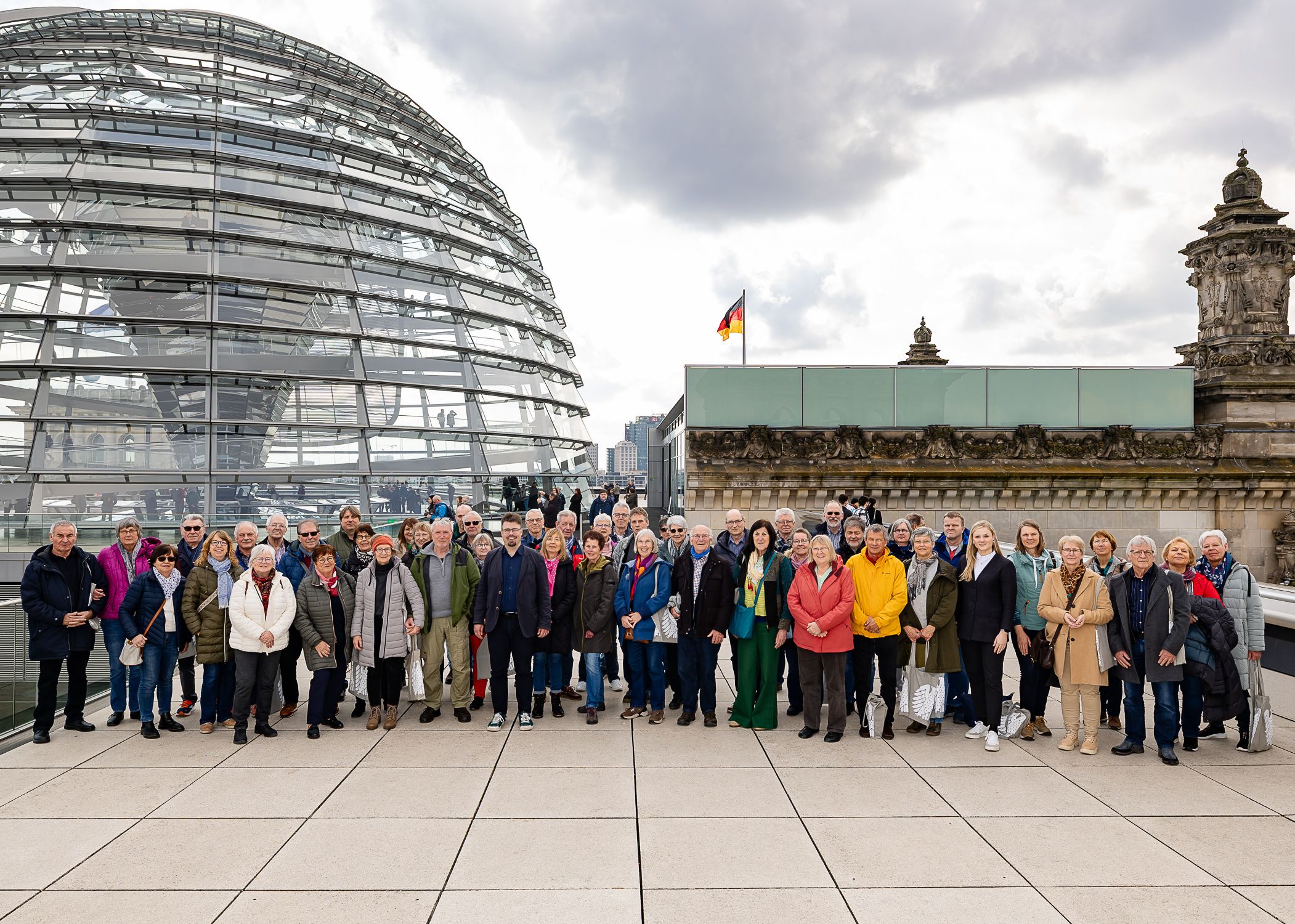 bpa besuchergruppe im deutschen bundestag.