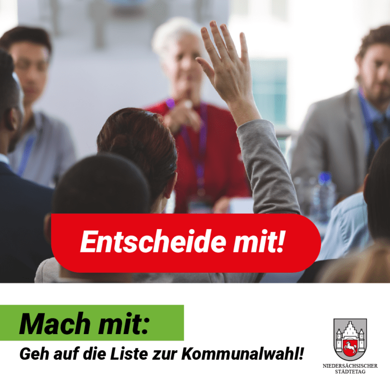 „Mach mit – Geh auf die Liste zur Kommunalwahl!