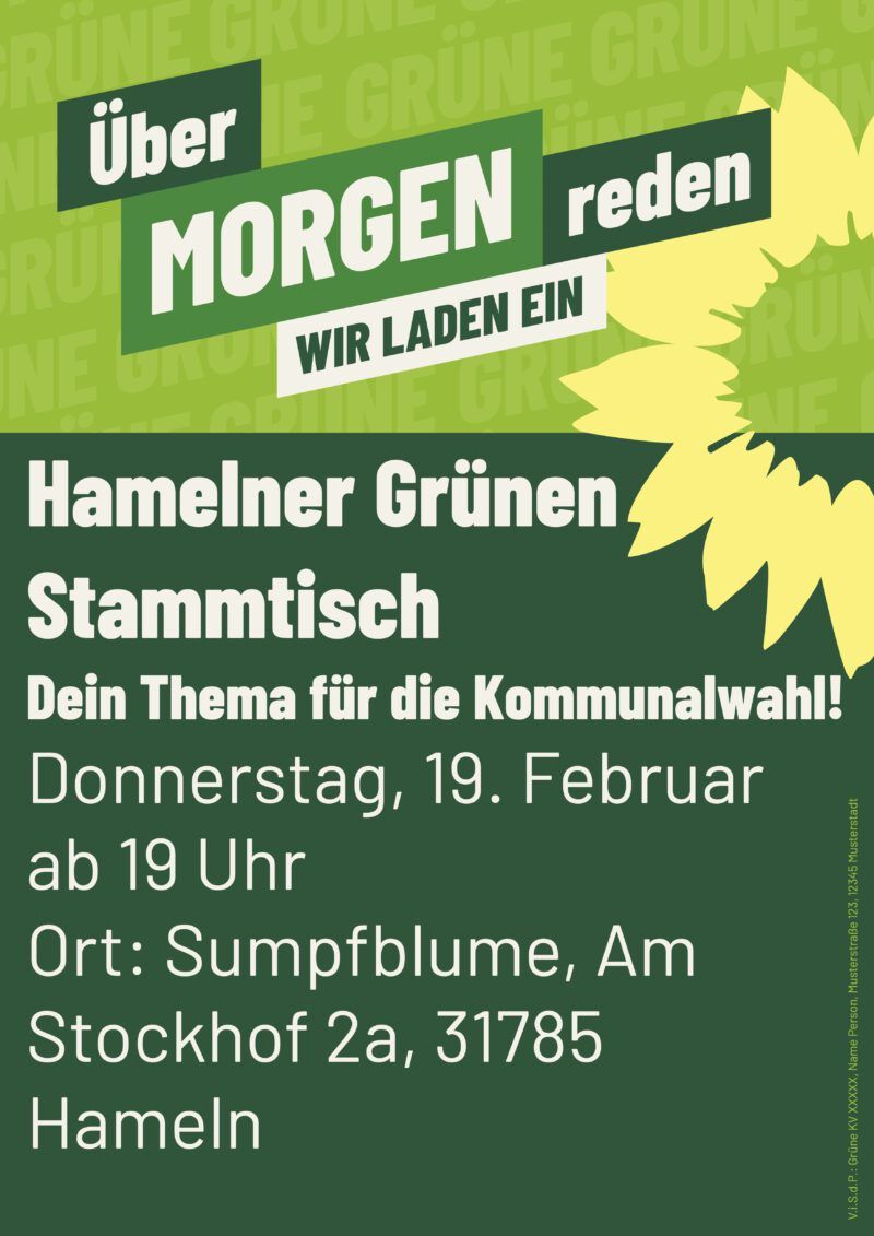 veranstaltungsplakat ov hameln