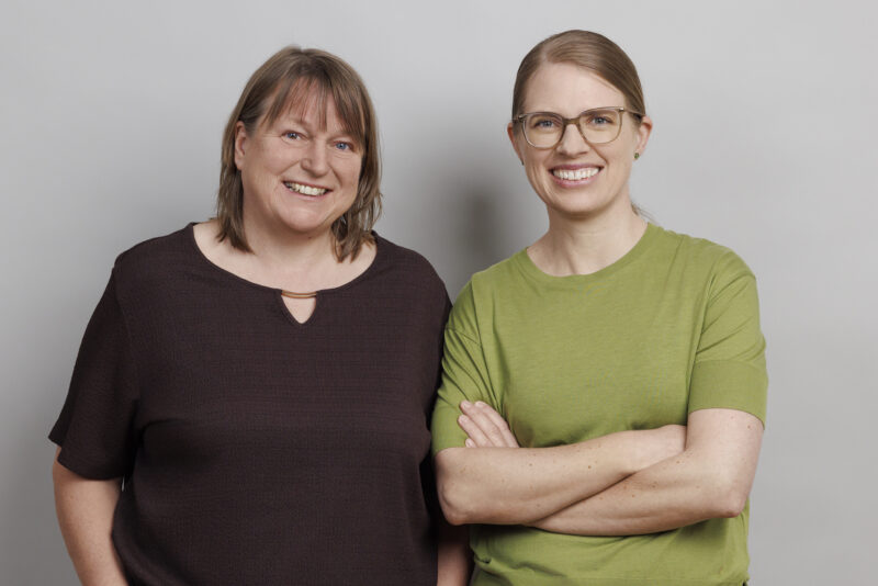 h ortsrat ho sabine schlieker und jenny ziegler foto sven brauer 2